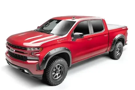 Bushwacker 40992-02 Pocket Style Fender Flares, 4pc
