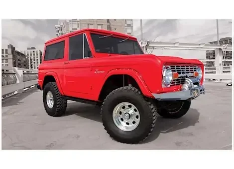 Bushwacker Cut-Out Fender Flares – 2-Piece Front Set 20001-07