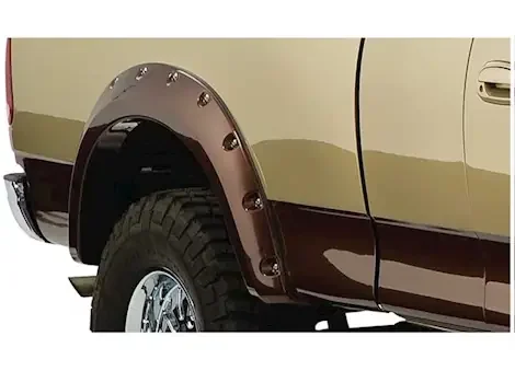 Bushwacker Cut-Out Fender Flares – 2-Piece Rear Set 20074-02