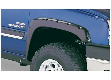 Bushwacker Pocket Style Fender Flares – 2-Piece Front Set 40059-02