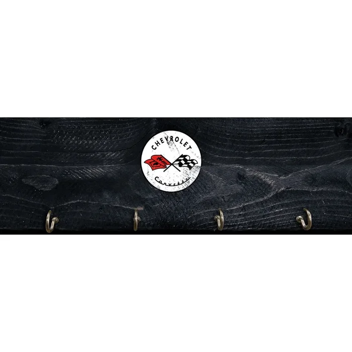 C1 Corvette Wooden Key Rack