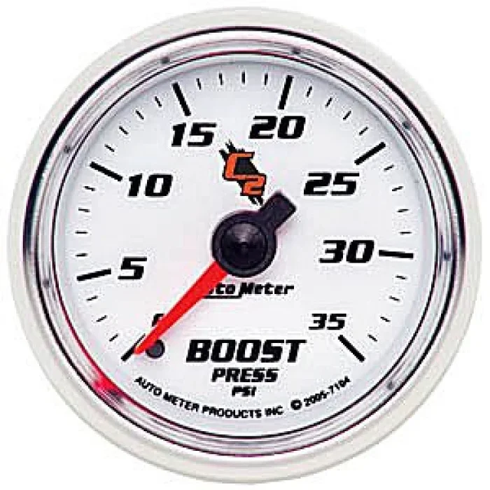 C2 Boost Gauge 0-35PSI Non Stepper Motor 7104