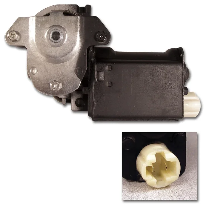 C3 Corvette Power Window Motor – Left Hand – Flat Style 76L – CA
