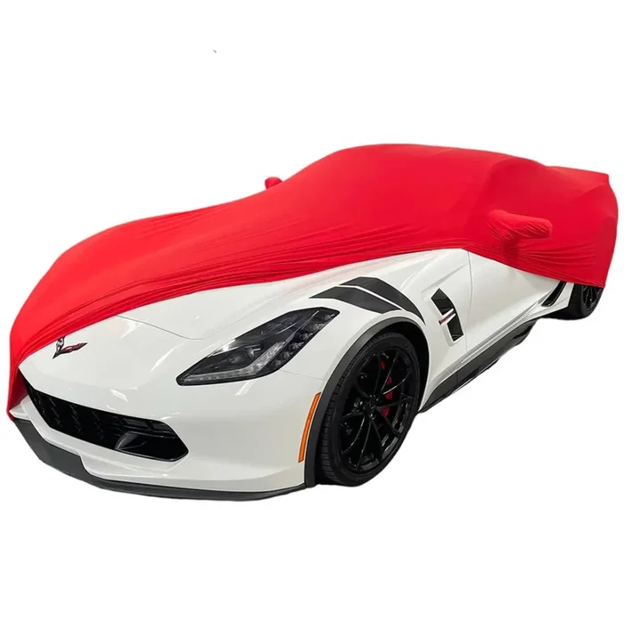 C7 Corvette Solid Color Ultraguard Stretch Satin Indoor Car Cover