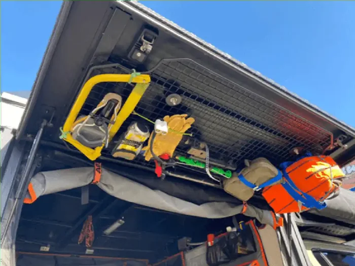 Canopy Camper Side Door Grid