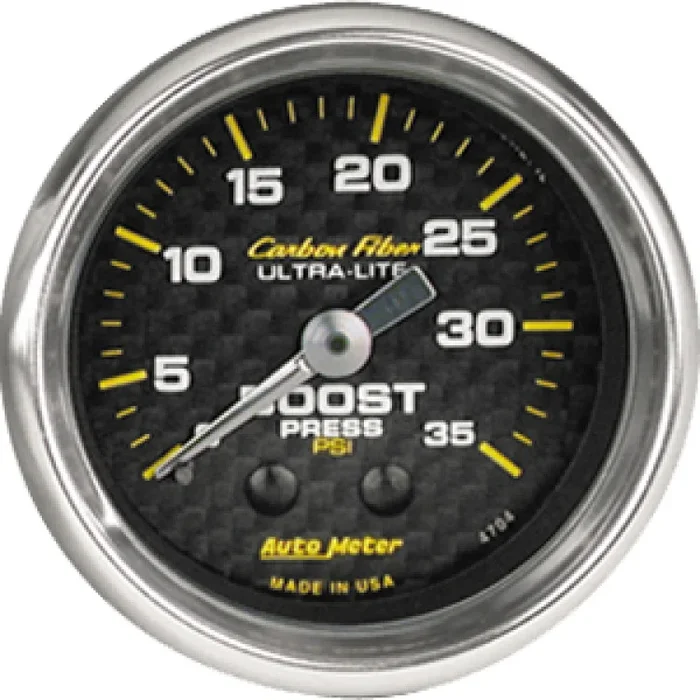Carbon Fiber 0-35PSI Boost Gauge 4704