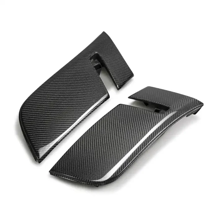 Carbon fiber front flare extension panel for 2018-2023 Dodge Challenger Widebody