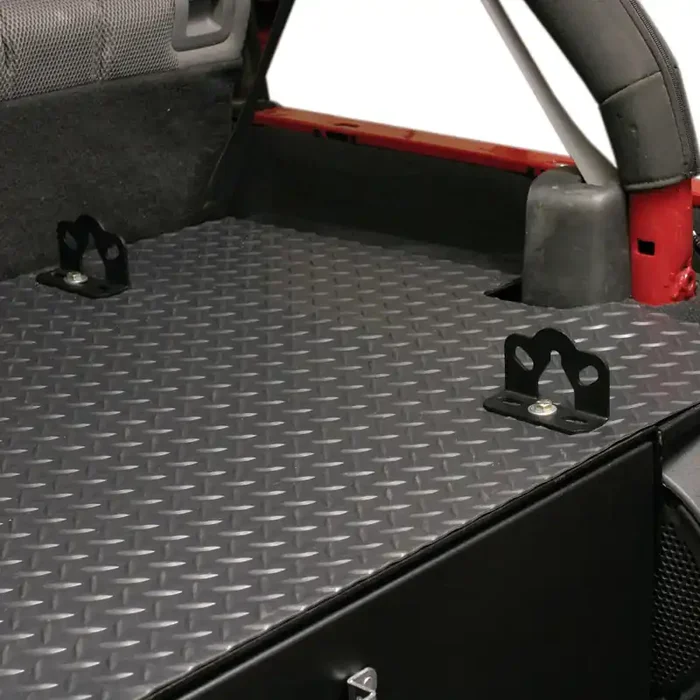Cargo Enclosure Diamond Plate Vinyl Liner Commercial Grade