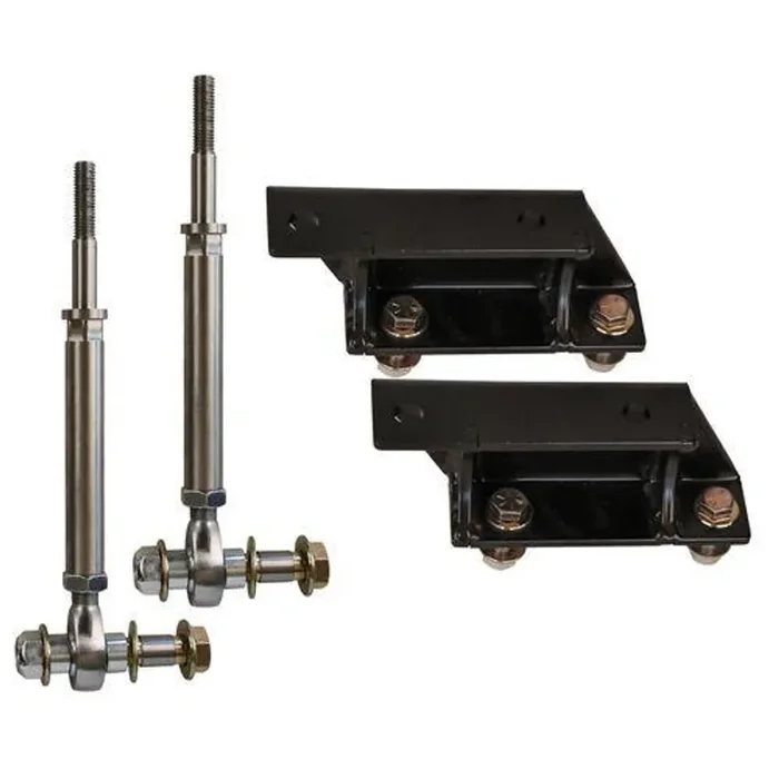 Carli Adjustable Stainless End Links/Brackets, 03-12 Ram 2500/3500 4X4, 6″ Lift