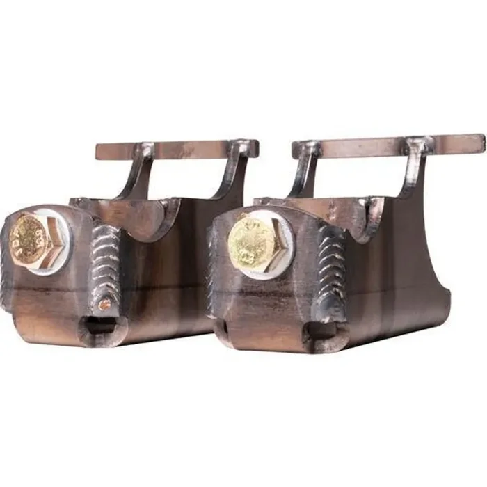 Carli Dominator Lower Shock Mounts, 2014+, Front, Weld In