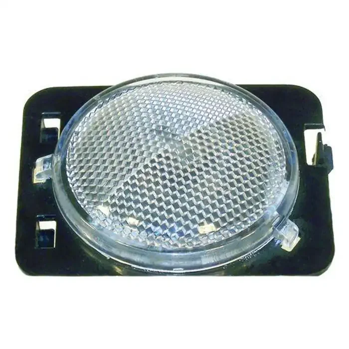 Clear Side Marker Light, Left Front, w/ Amber Bulb for Jeep 07-18 JK Wrangler