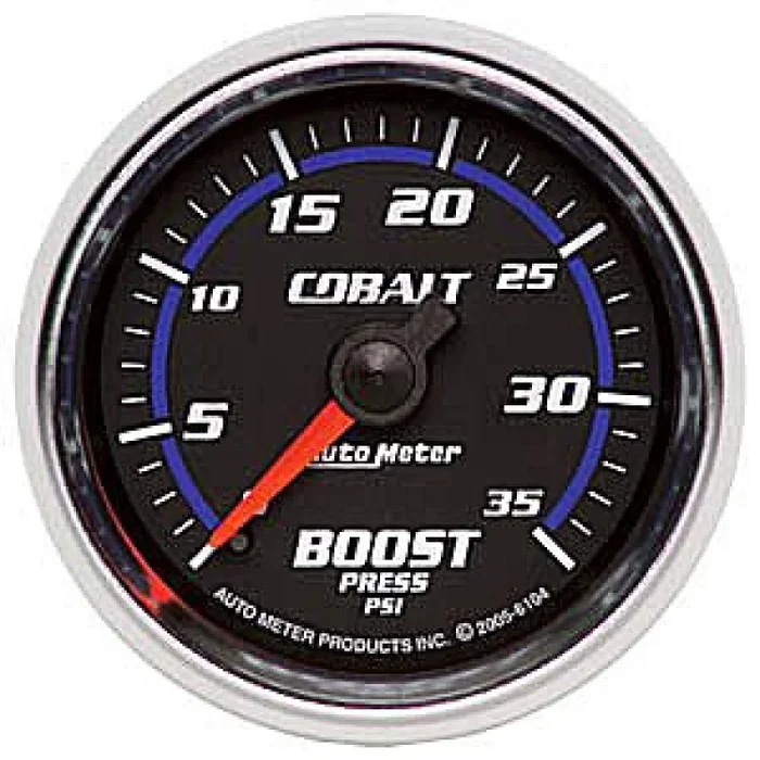 Cobalt Boost Gauge 0-35PSI Non Stepper Motor 6104