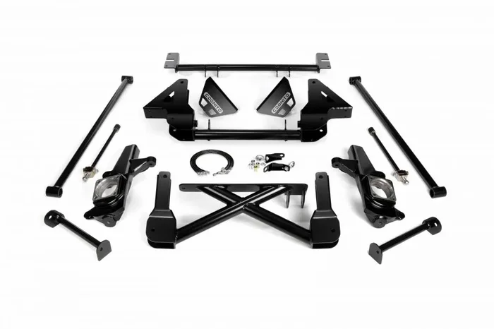 Cognito 10-12 Inch Front Suspension Lift Kit For 01-07 Silverado/Sierra 1500HD-3500HD 2WD 01-13 2500 2WD SUVS Sae Thread OE Brake Lines