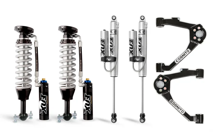 Cognito 3″ Elite Leveling Kit with Fox FSRR Shocks for 07-18 Chevrolet Silverado 1500 2WD/4WD With OEM Cast Steel Control Arms