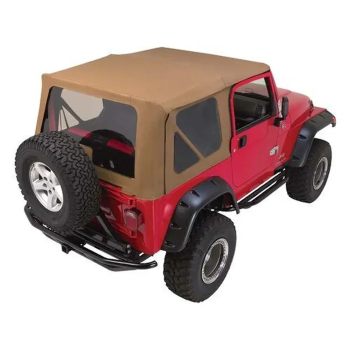 Complete Spice Soft Top for TJ Wrangler w/o Unlimited Pkg w/ Full Steel Doors