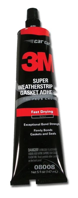 Corvette Weatherstrip Adhesive Black 5 Oz 3M – CA