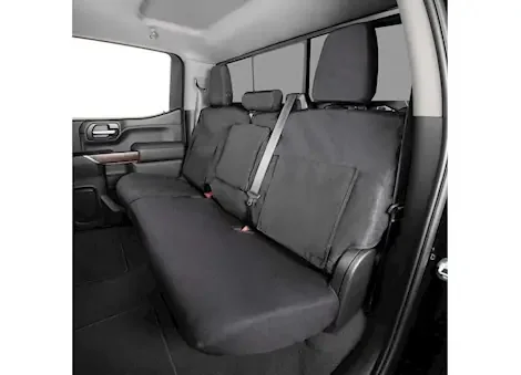 Covercraft Industries, LLC 19-c f250/ f350/ f450/ f550 super duty crew cab second row seat covers black