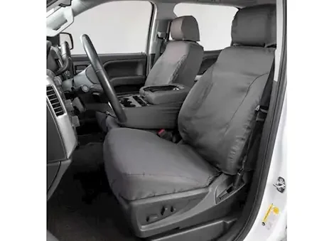 Covercraft Industries, LLC 24-c tacoma front buckets polycotton seatsaver custom seat covers grey