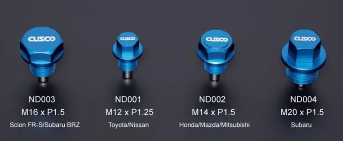 Cusco Neodymium Magnetic Drain Bolt – Honda/Mazda/Mitsubishi/Suzuki