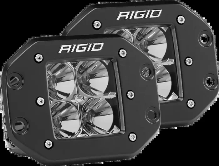 D-Series PRO LED Light, Flood Optic, Flush Mount, Pair