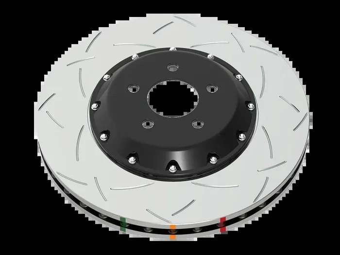 DBA 2022+ Volkswagen Golf R Mk8 5000 Series T3 Slotted 2 Piece Front Rotor