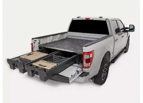 Decked LLC 19-c silverado/sierra 1500 6.6ft bed storage drawer system black