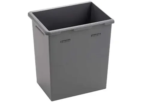 Decked LLC Vx & vy drawer systems deep stash bins (set of two) grey