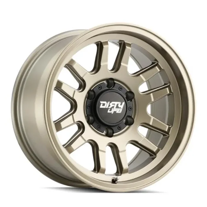 Dirty Life Race Wheels Canyon 9310 Satin Gold 17X9 5-127 -38Mm 71.5Mm