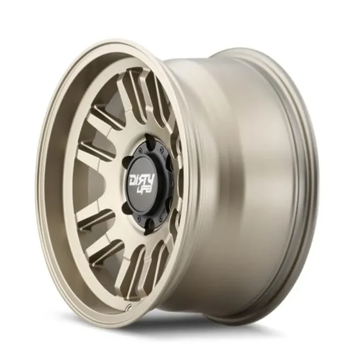 Dirty Life Race Wheels Canyon 9310 Satin Gold 17X9 6-135 0Mm 87.1Mm