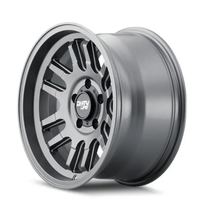 Dirty Life Race Wheels Canyon 9310 Satin Graphite 17X9 6-139.7 0Mm 106Mm