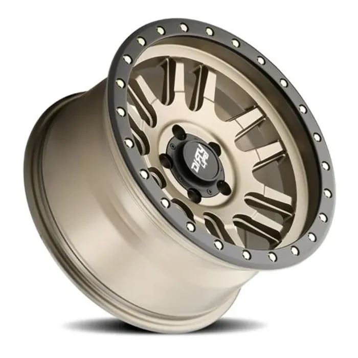 Dirty Life Race Wheels Canyon Pro 9309 Satin Gold 17X9 6-135 0Mm 87.1Mm