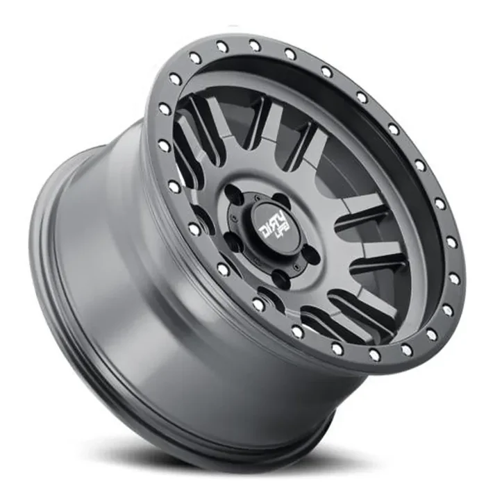 Dirty Life Race Wheels Canyon Pro 9309 Satin Graphite 17X9 5-127 -12Mm 71.5Mm