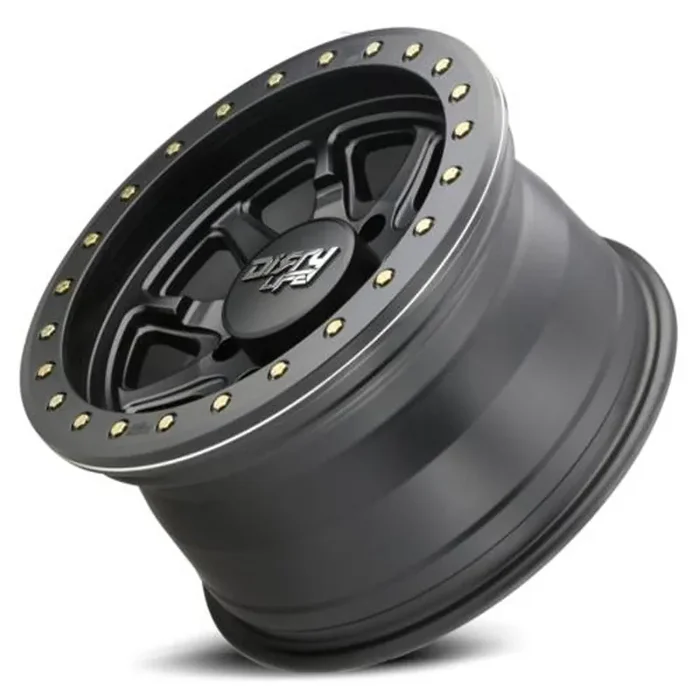 Dirty Life Race Wheels DT-2 9304 Satin Black 17X9 8-165.1 -12Mm 130.8Mm