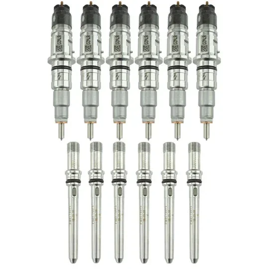 Dodge Remain Injector Pack For 2017.5-2012 6.7L Cummins Cab and Chassis Stock With Tubes Industrial Injection