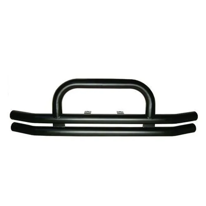 Double Tube Front Bumper w/ Stinger for 76-86 Jeep CJs & 87-06 YJ, TJ Wranglers