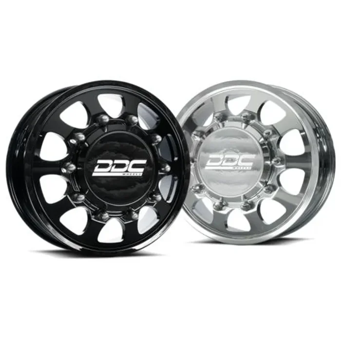 Dually Wheels The Shield 20×7.75 8×210 Polished 11-25 Silverado/Sierra 3500 DDC Wheels