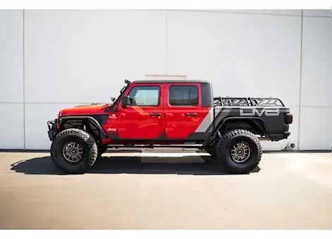DV8 Offroad 20-c gladiator oe plus side steps black