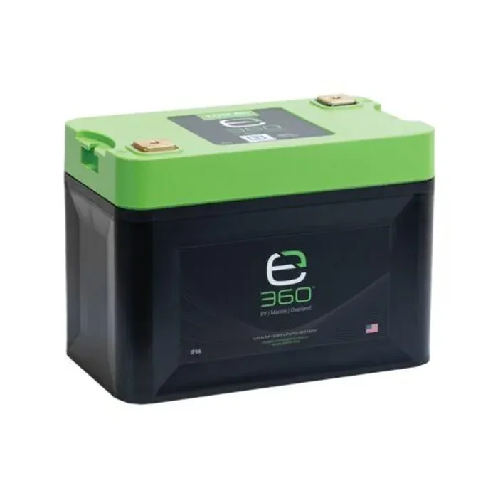 E360 12.8V 102Ah Group 27 LiFePO4 Deep Cycle Battery