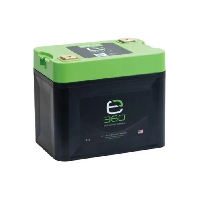 E360 12.8V 80Ah Group 24 LiFePO4 Deep Cycle Battery