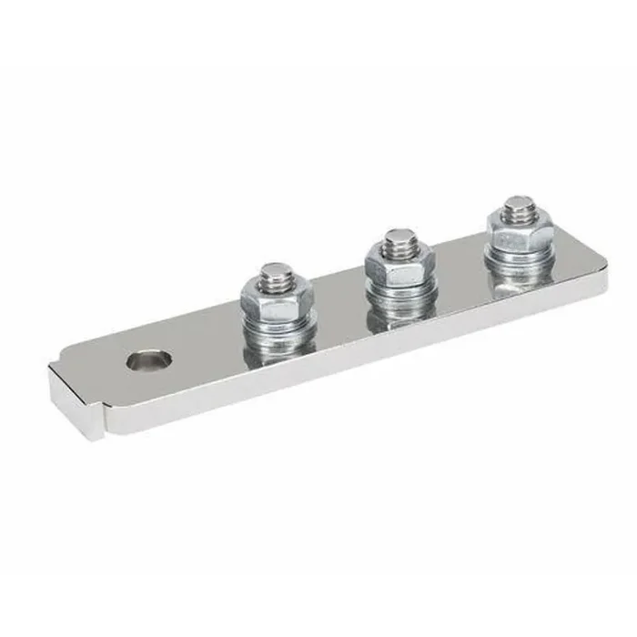 E360 500 A Nickel-Plated Copper Multi Terminal Bus Bar