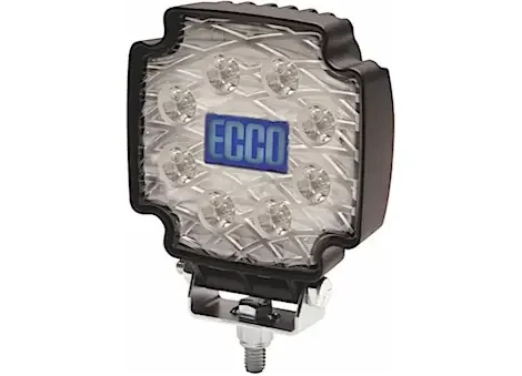 Ecco Safety Group Worklamp,8led,square,flood,12-36vdc