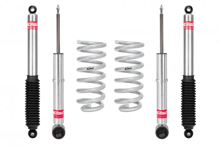 Eibach (Stage 1) 0-2.4″ Pro-Truck Lift Kit for 2019-2023 Chevrolet Silverado 1500 WT Custom LT RST LTZ Z71 High Country Crew Cab 5.3L/6.2L 2WD
