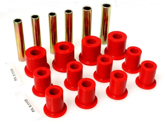 Energy Suspension Front Leaf Spring Bushing Red for 1987-1987 Chevrolet V10