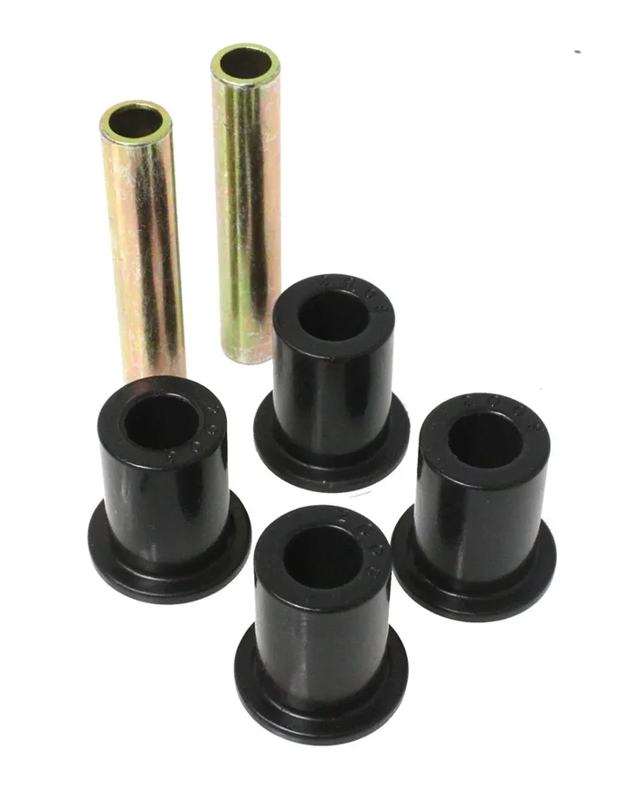 Energy Suspension Front Leaf Spring Shackle Bushing Sleeve Black for 1987-1987 Chevrolet V10