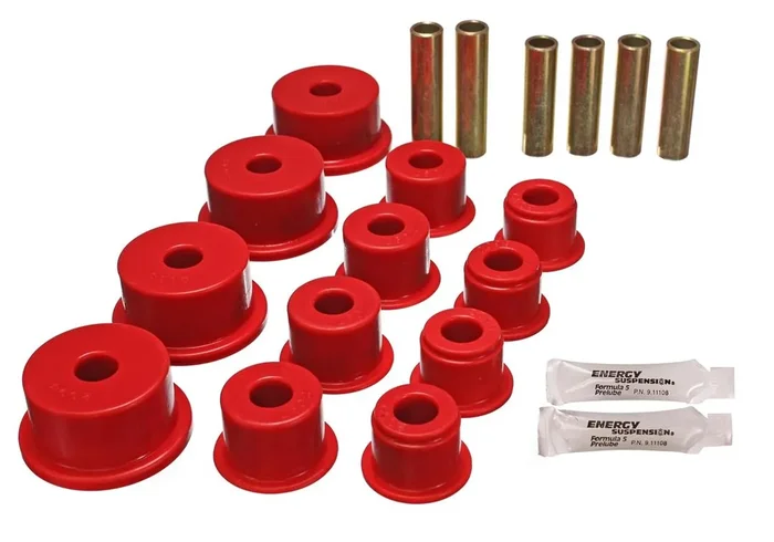 Energy Suspension Rear Leaf Spring Bushing Red for 1986-1992 Jeep Comanche