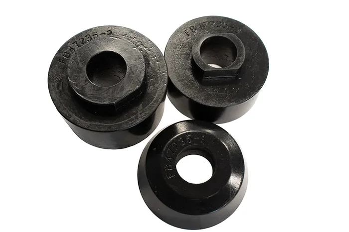 F-250 Body Mount Kit 08-18 F-250 Black Poyurethane Fishbone Offroad