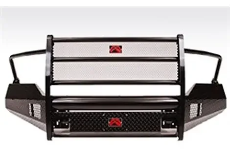 Fab Fours Black Steel Front Bumper w/ Full Guard DR13-K2960-1