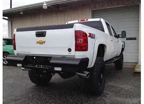 Fab Fours Black Steel Rear Bumper CH99-T1250-1