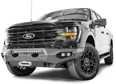 Fab Fours Inc. 24-c f150 matrix front bumper w/no guard matte finish