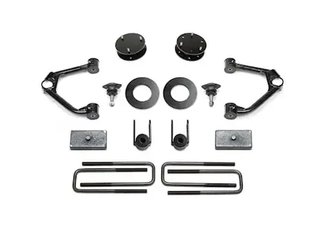 Fabtech 19-c gmc 1500 denali 2/4wd only 3in ball joint uca lift kit w/factory adaptive ride control